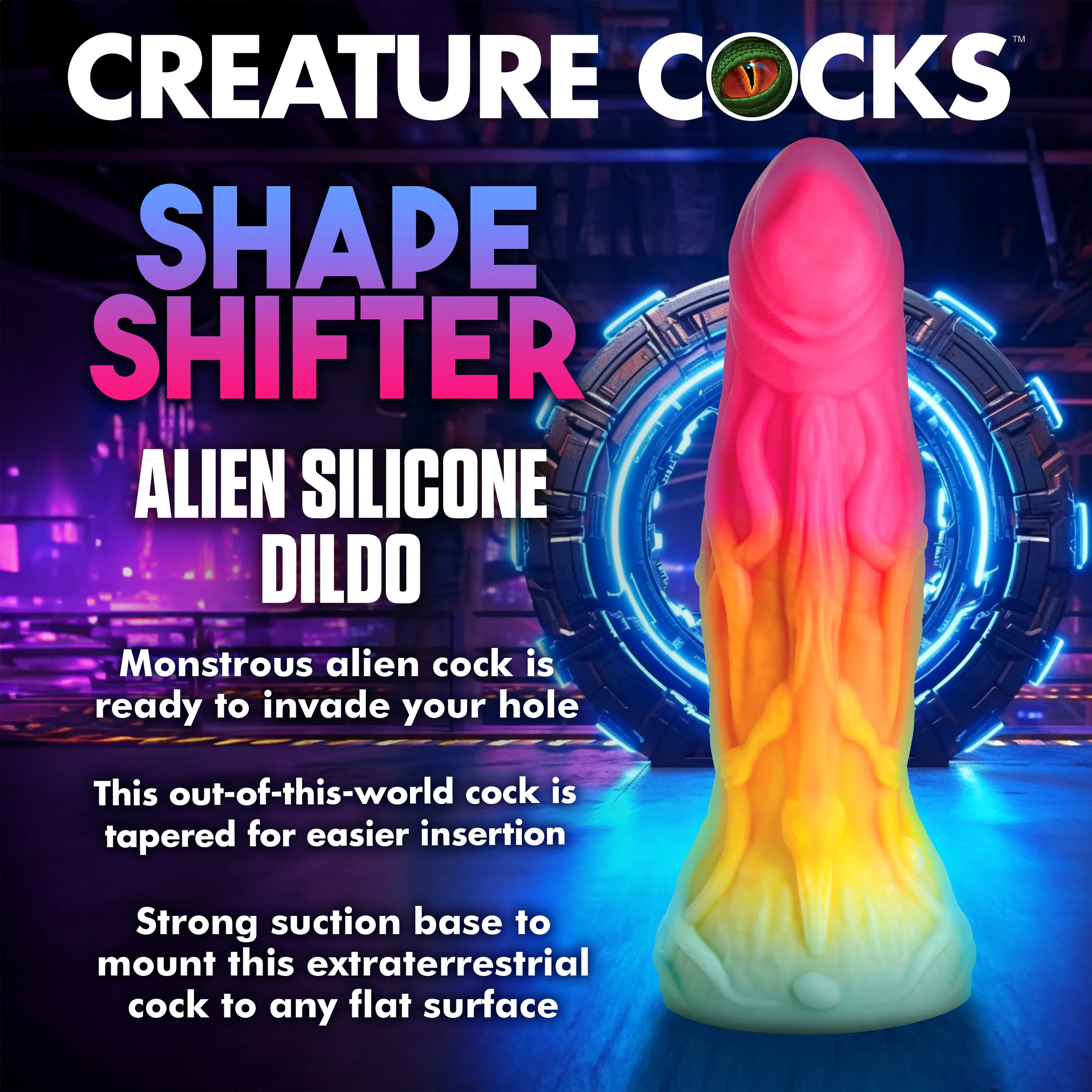 Shape Shifter Alien Silicone Dildo - Image 8