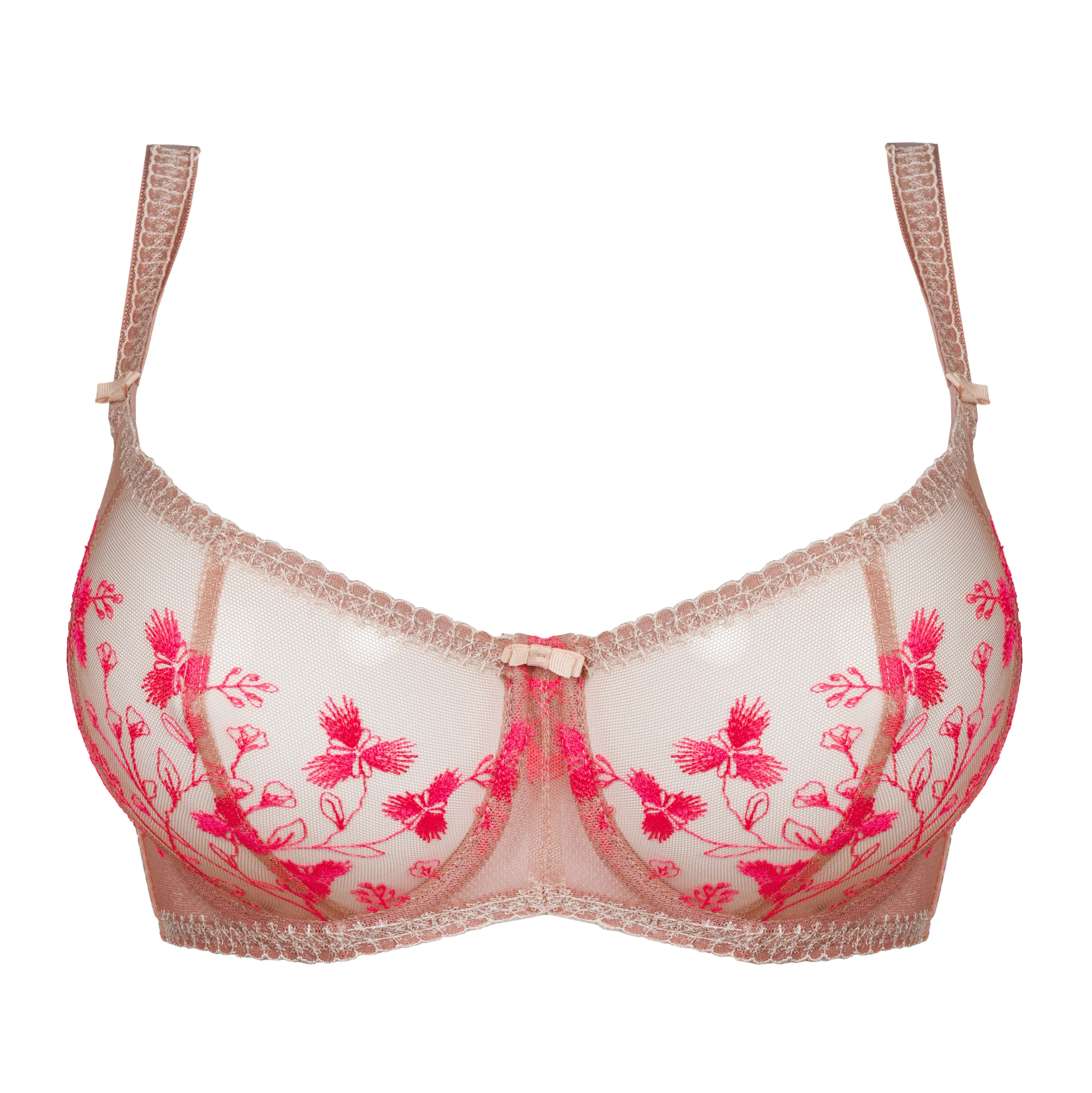 Sheer Balconette Underwire Bra Flirt - Image 5