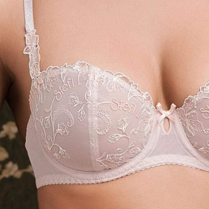 Sheer Balcony Bra Stefi L Apricot - Image 2