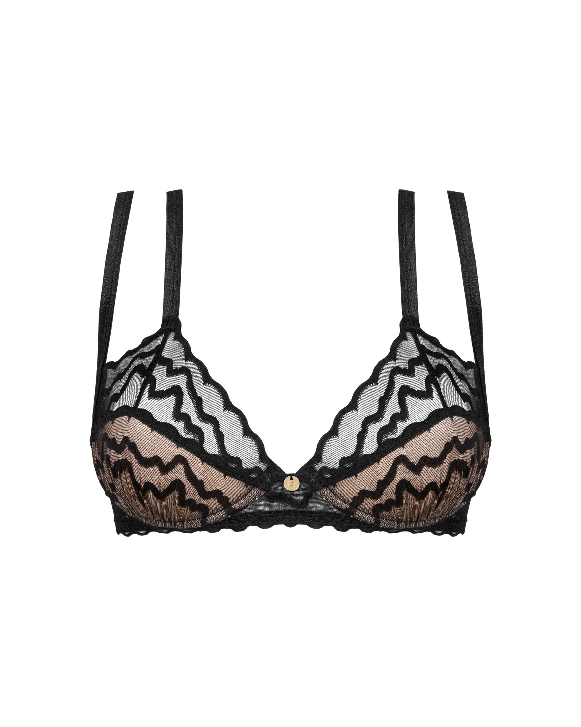 Sheer Demi Cup Underwire Bra Obsessive Arienna - Image 3