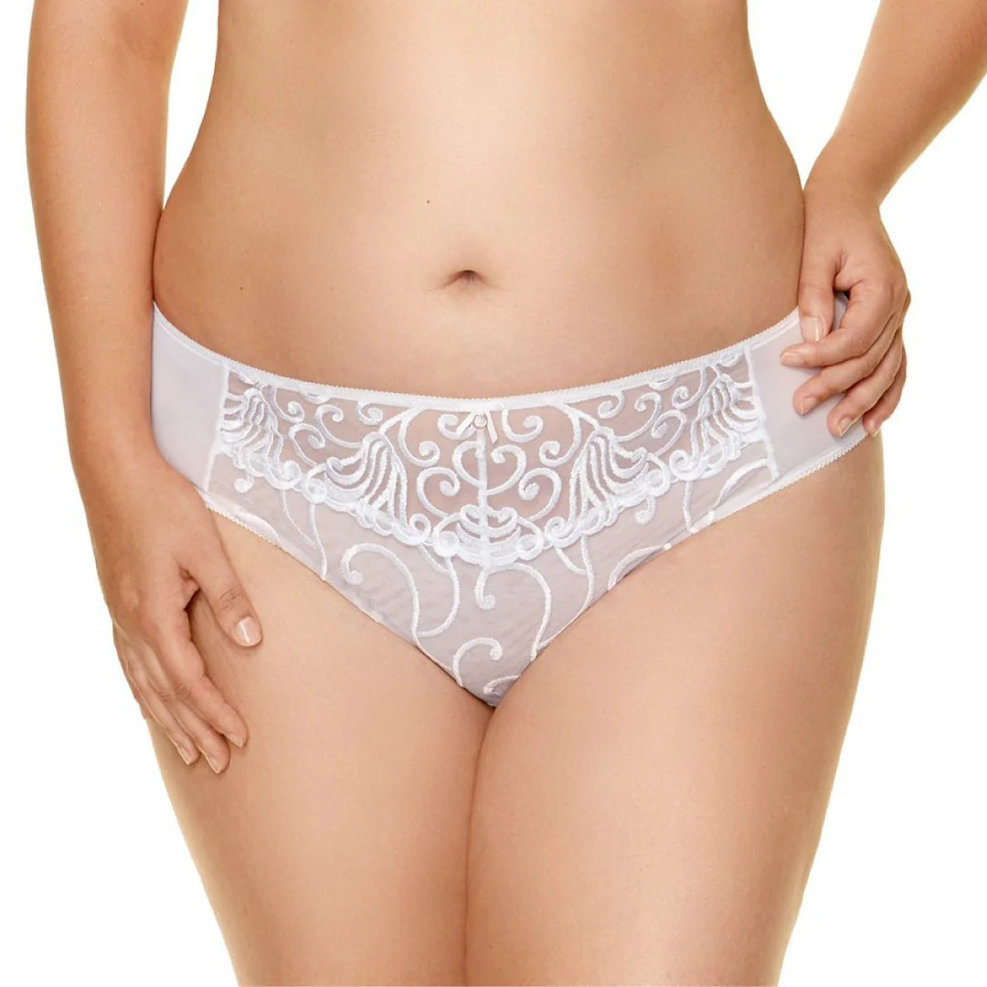 Sheer Low Rise Bikini Panty Gorteks Fiore - Image 3