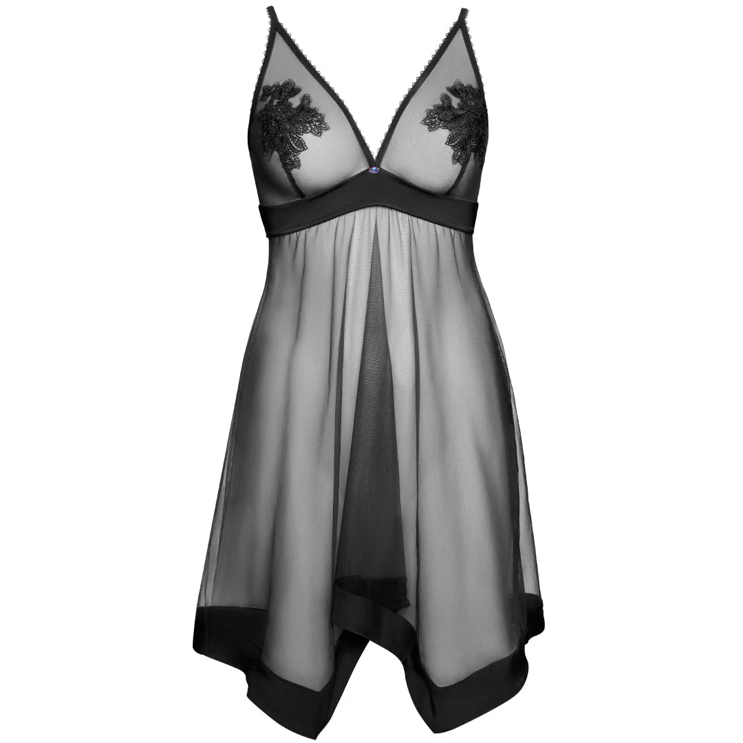 Sheer Mesh Wireless Babydoll Lisca Peony - Image 4