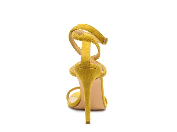 Sherri High Heeled Faux Suede Sandals - Image 20