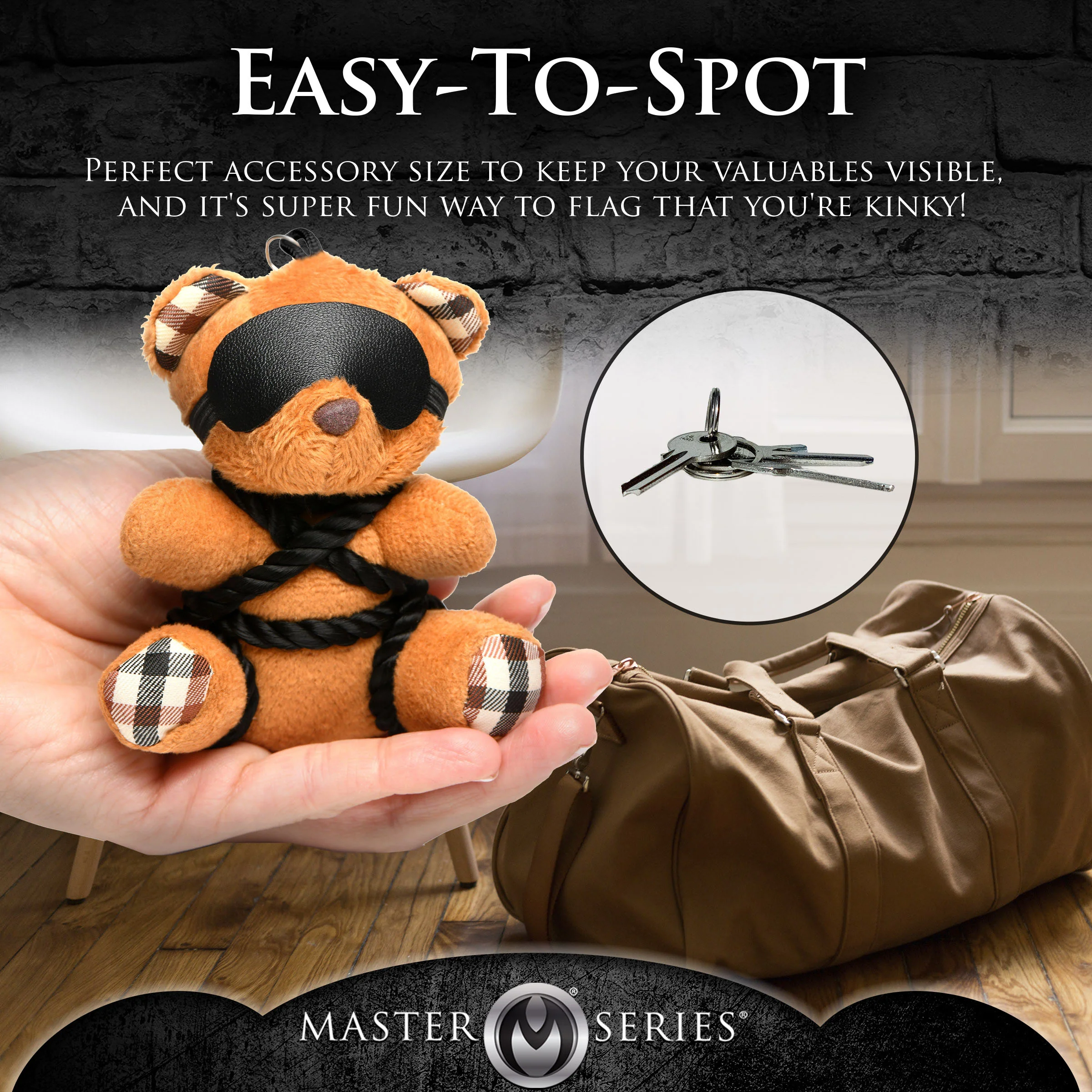 Shibeari Teddy Bear Keychain - Image 12