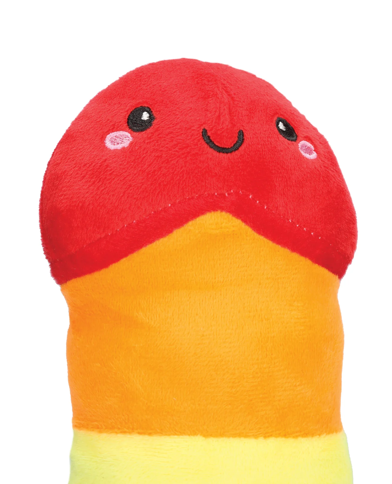 Shots Penis Plushie - Multi Color 12" - Image 3