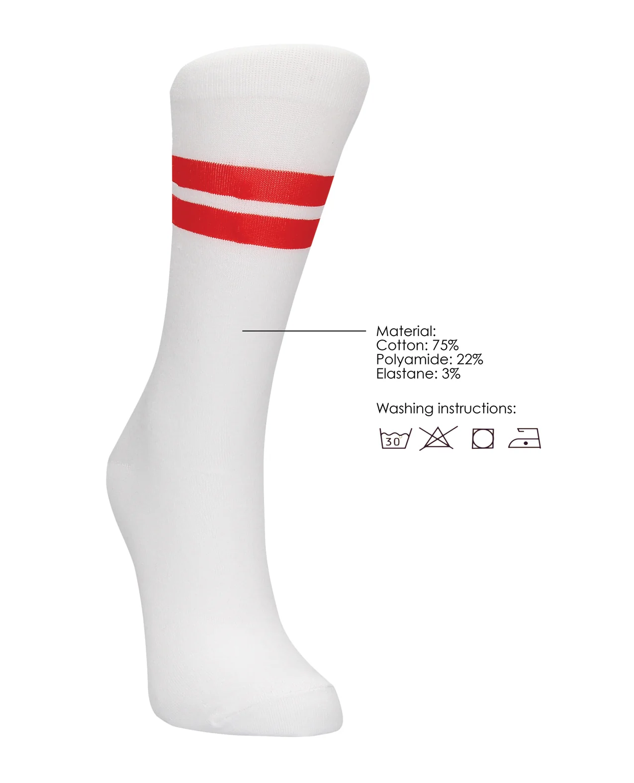 Shots Sexy Socks Dirty Mind - Female - Image 5