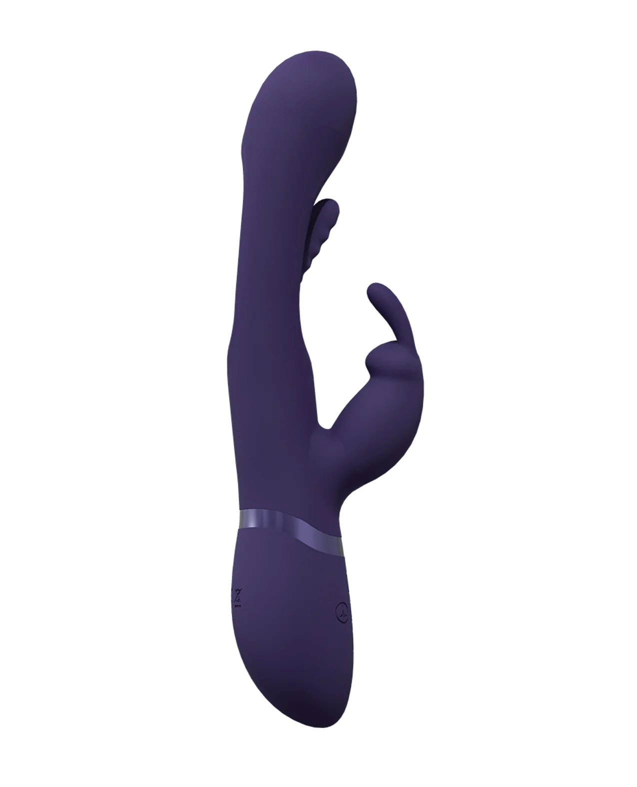Shots Vive Mika Flapping Tongue Rabbit Vibrator - Purple - Image 3