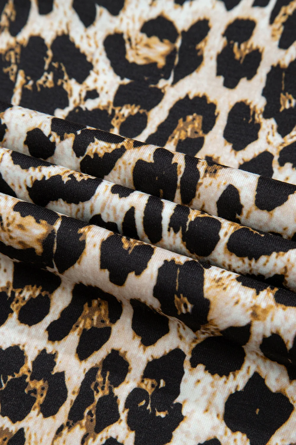 Side Slit Leopard Sleeveless Maxi Dress - Image 11