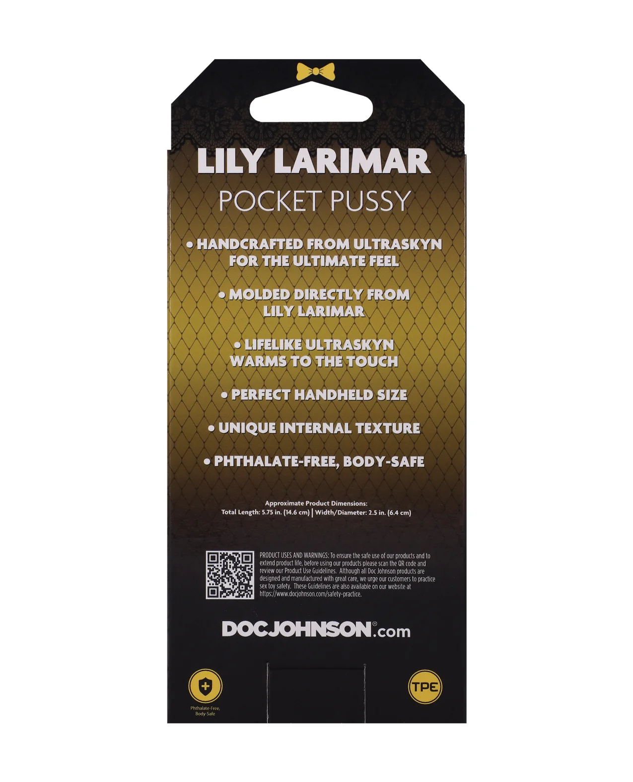 Signature Strokers ULTRASKYN Pocket Pussy - Lily Larimar, Vanilla - Image 4
