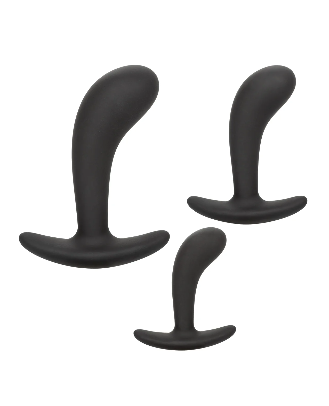 Silicone Anal Training Prostate Kit - Black - Image 2