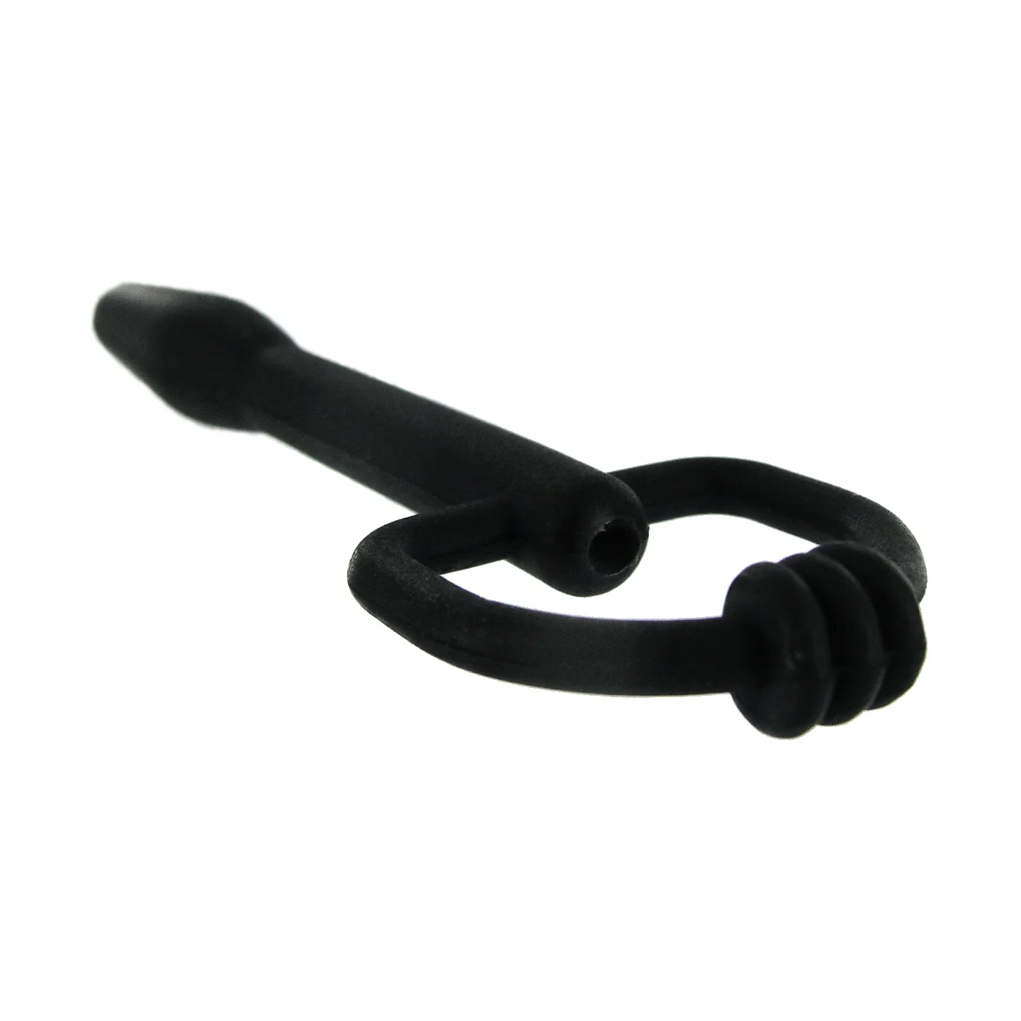 Silicone Cum-thru D-ring Penis Plug - Image 4