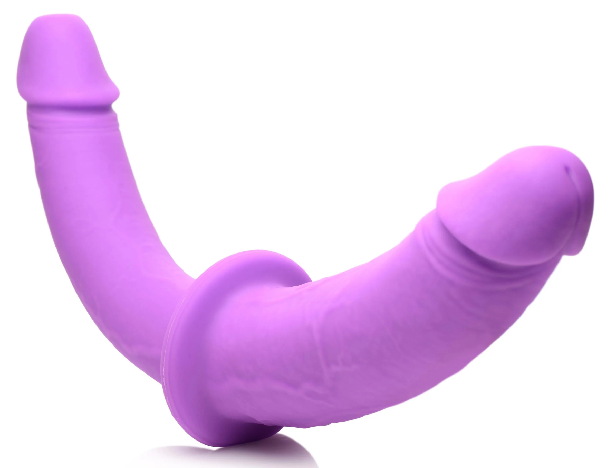 Silicone Double Dildo With Harness - Image 3
