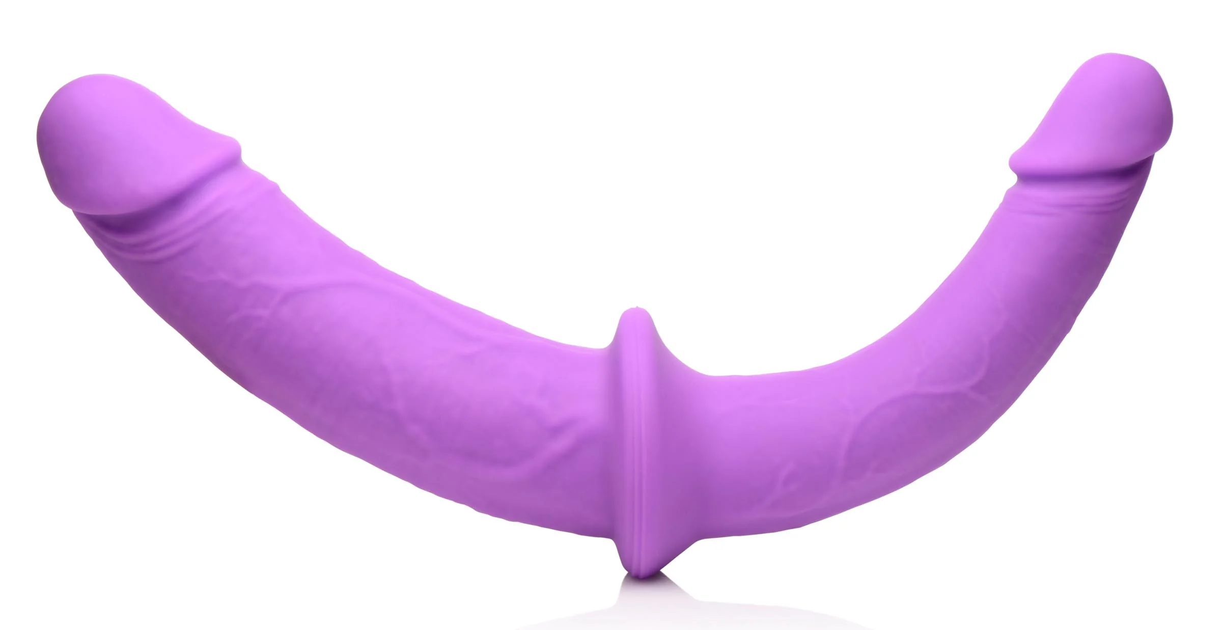 Silicone Double Dildo With Harness - Image 7
