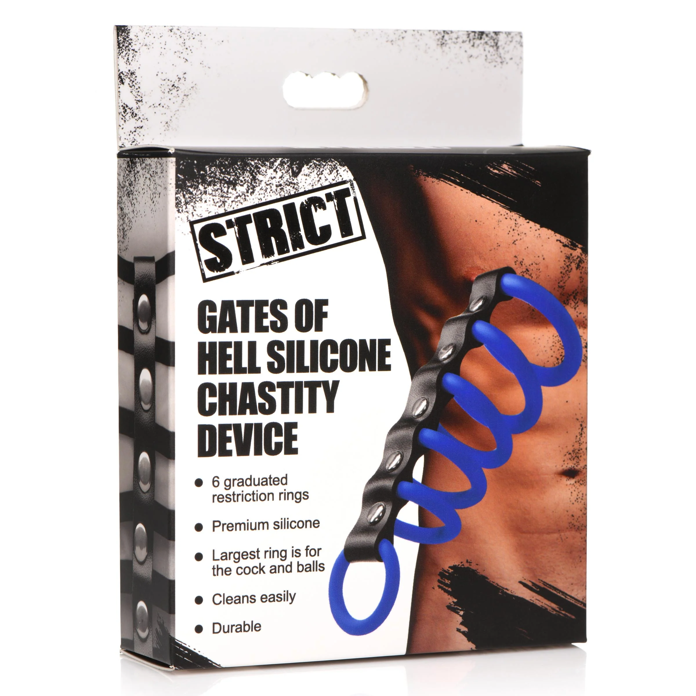 Silicone Gates Of Hell Chastity Device - Image 4