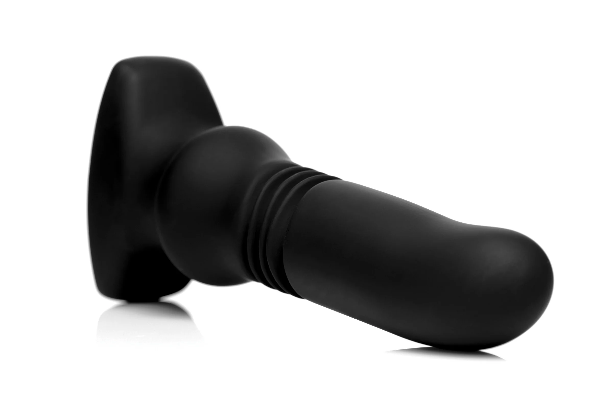 Silicone Vibrating And Thrusting Plug With Remote Control - Image 6