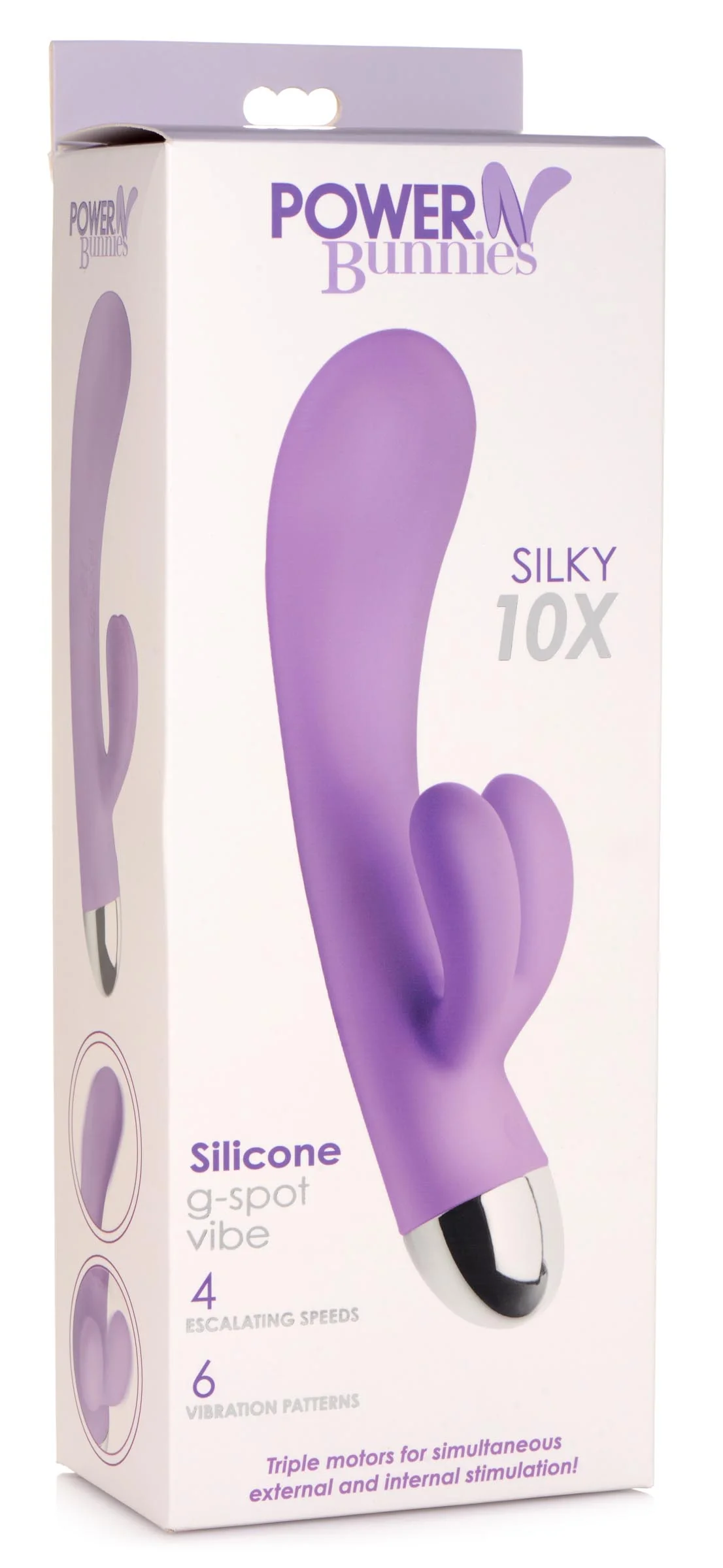 Silky 10x Silicone G-spot Vibrator - Image 4
