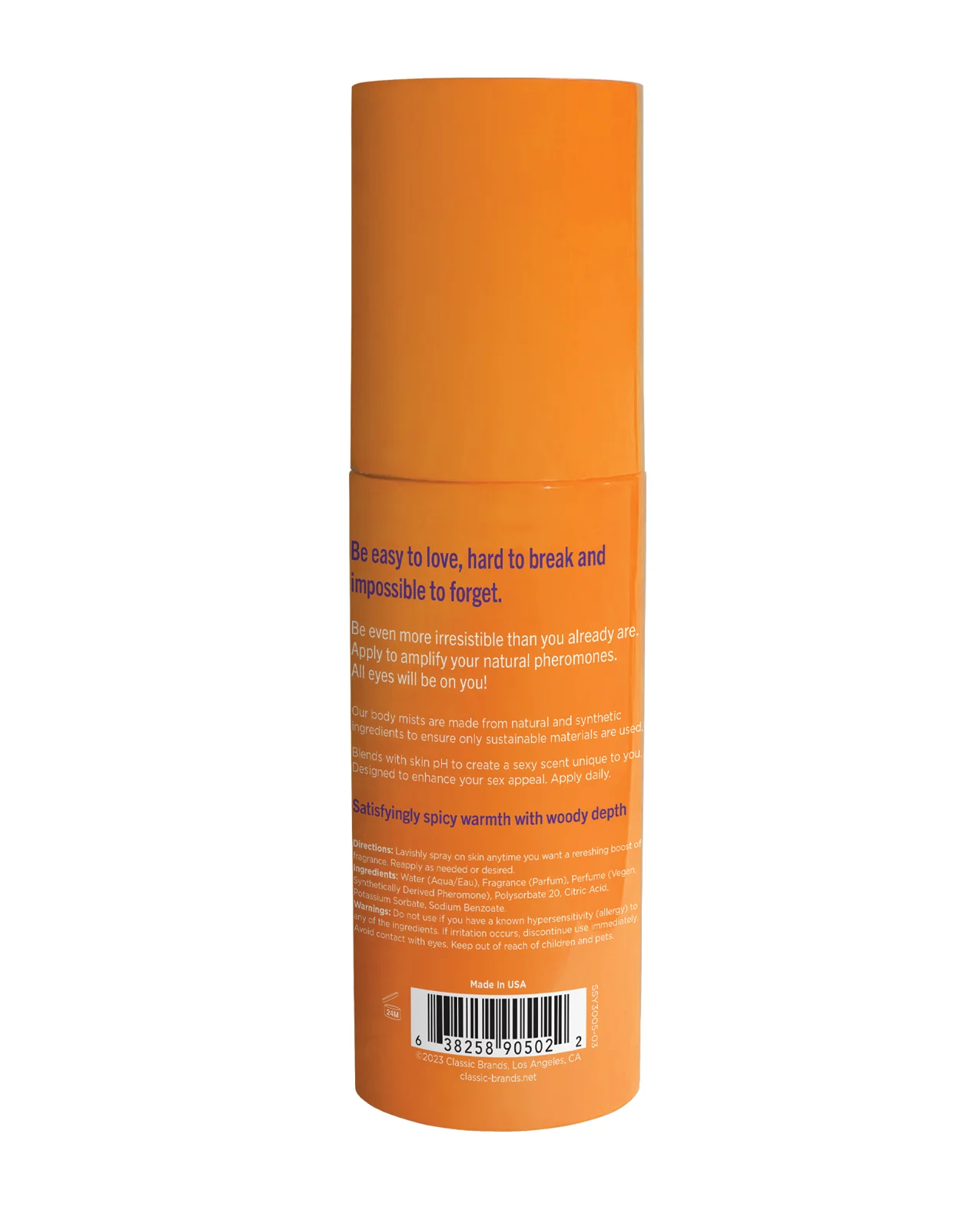 Simply Sexy Pheromone Body Mist - 3.35 oz Forget Me Not - Image 3