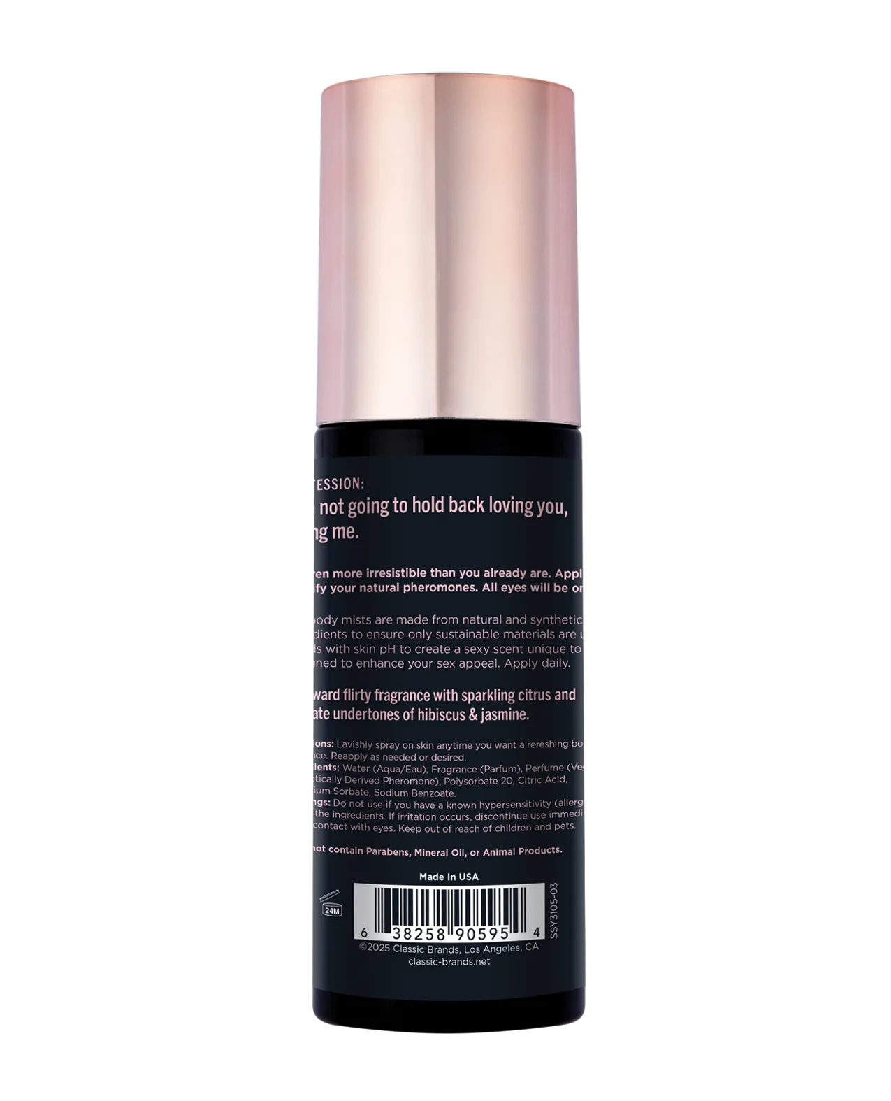 Simply Sexy Pheromone Body Mist - 3.35 oz Let's Get It On - Image 3