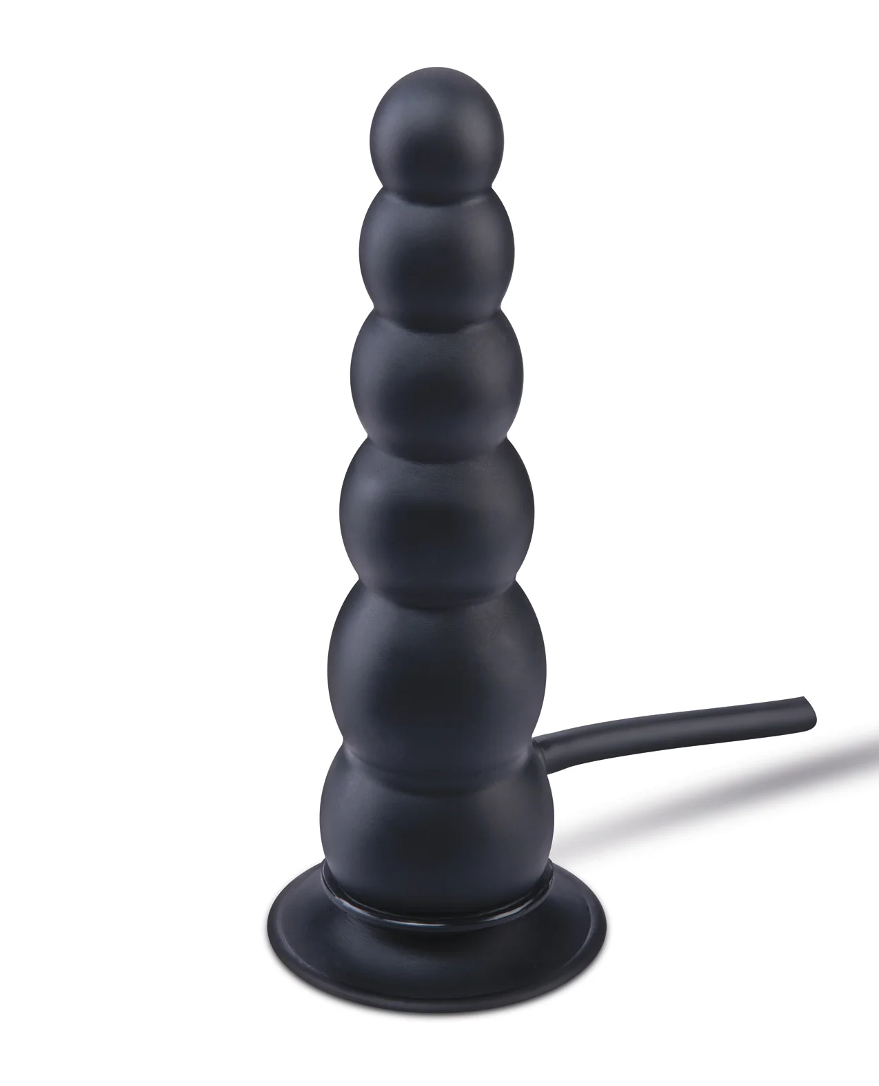 Size Up 7 Inch Silicone Ripple Inflatable Butt Plug - Image 3