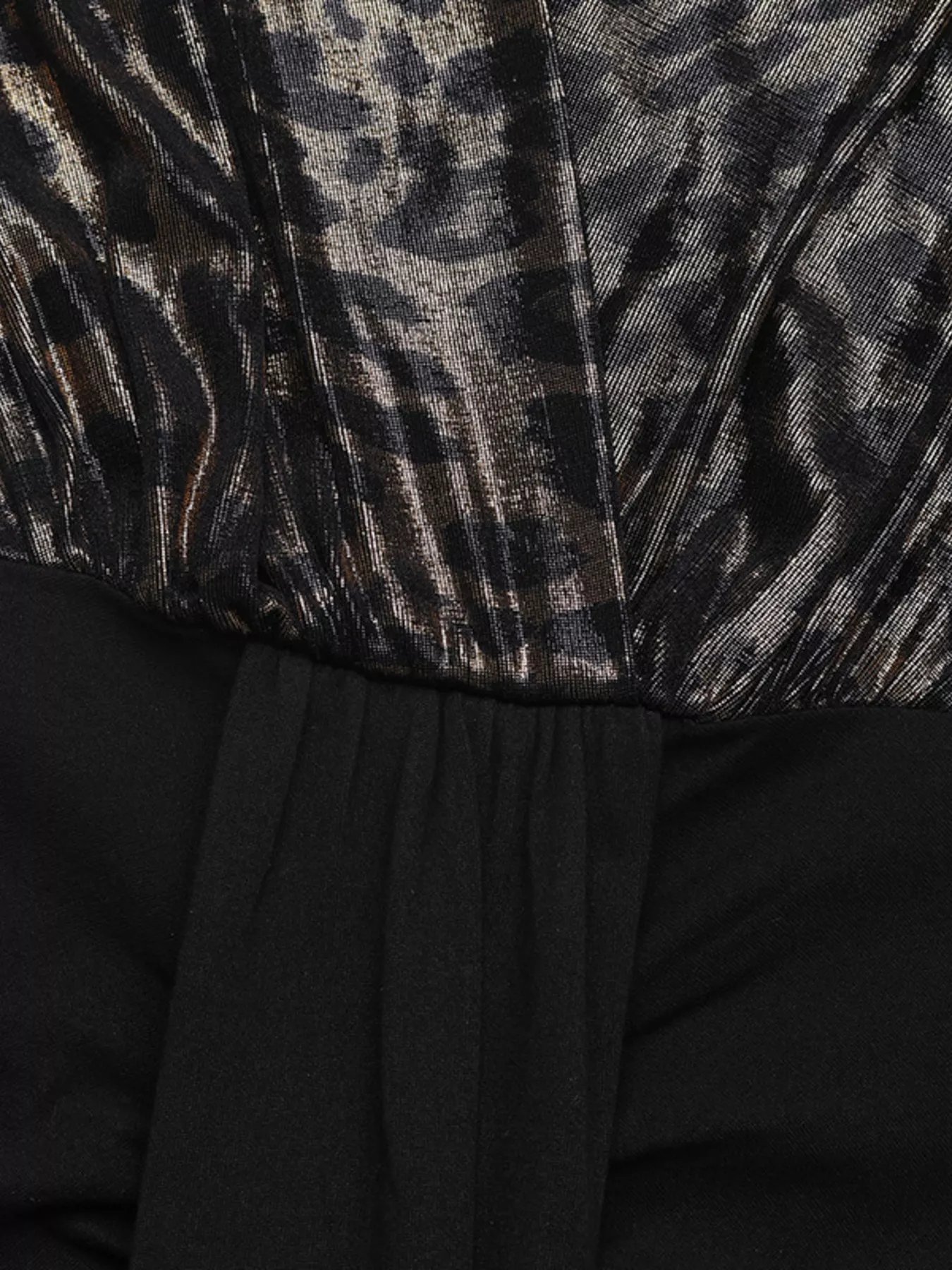 Slit Surplice Long Sleeve Dress - Image 8
