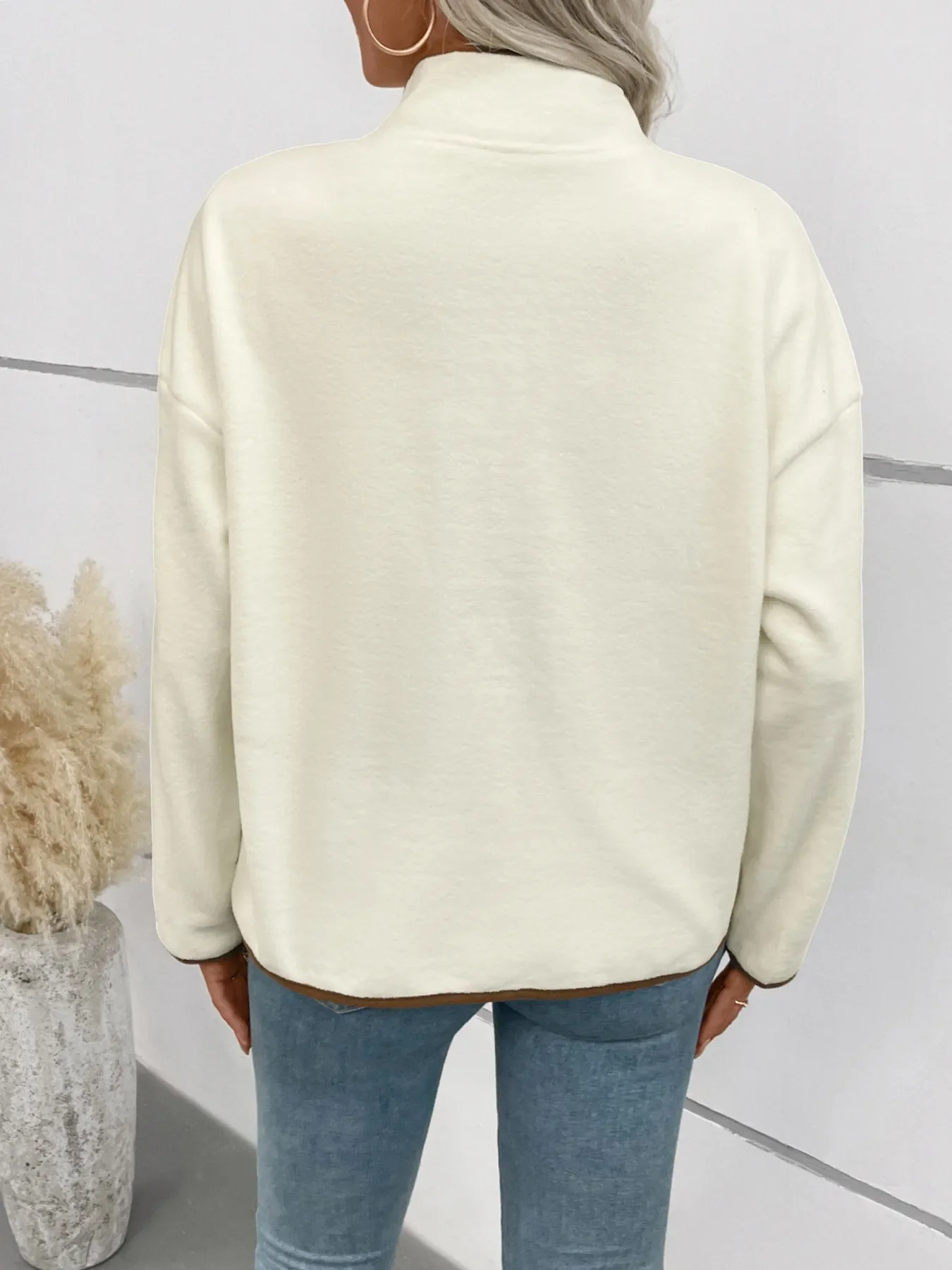 Snap Down Long Sleeve Jacket - Image 6