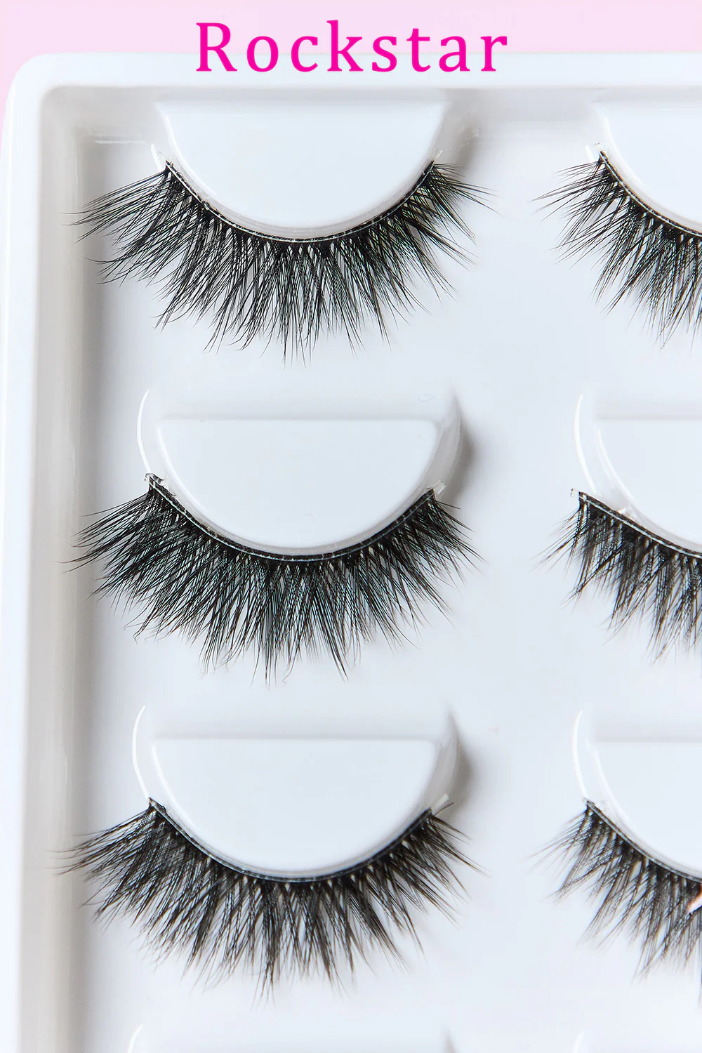 SO PINK BEAUTY Faux Mink Eyelashes 5 Pairs - Image 5