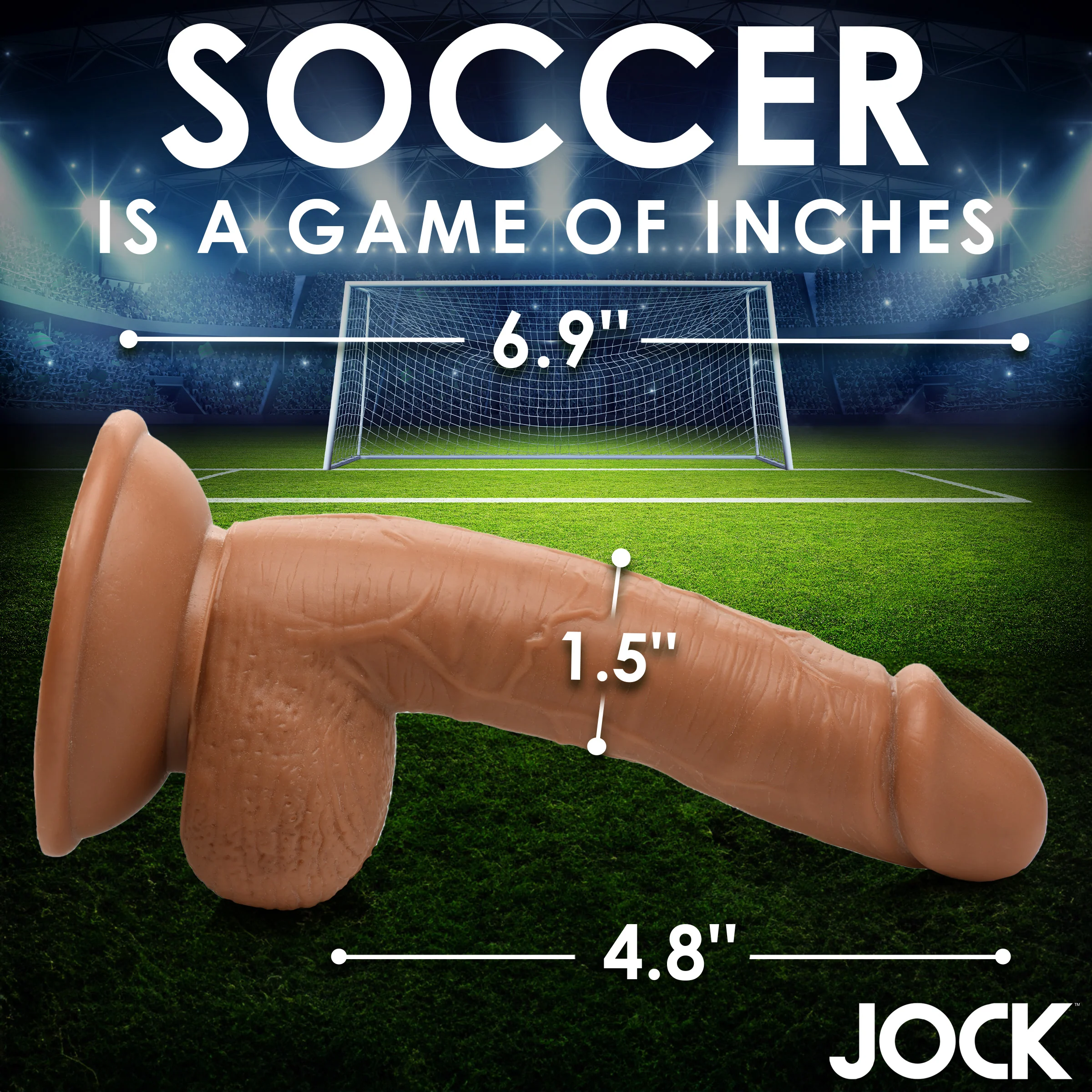 Soccer Sam 7 Inch Dildo - Image 10