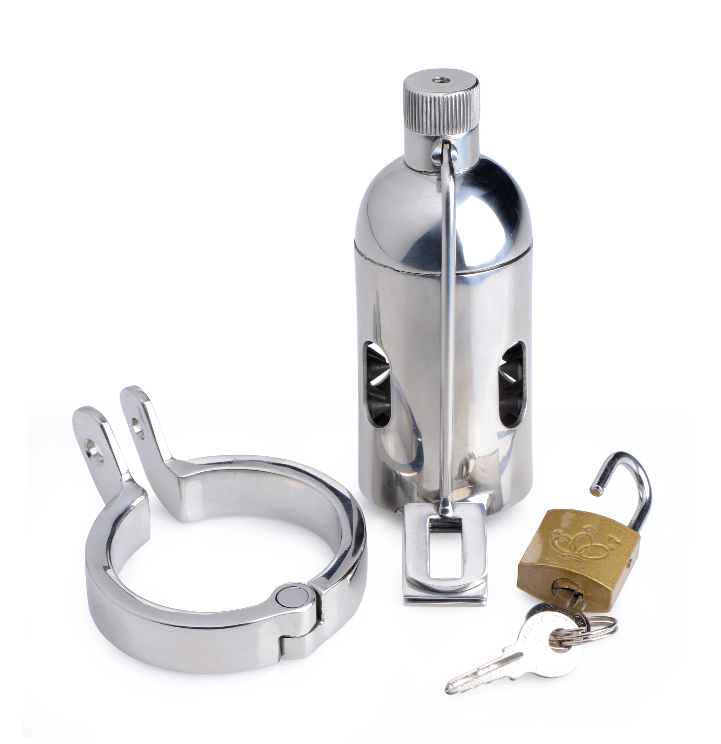 Spiked Chamber Chastity Cage - Image 3