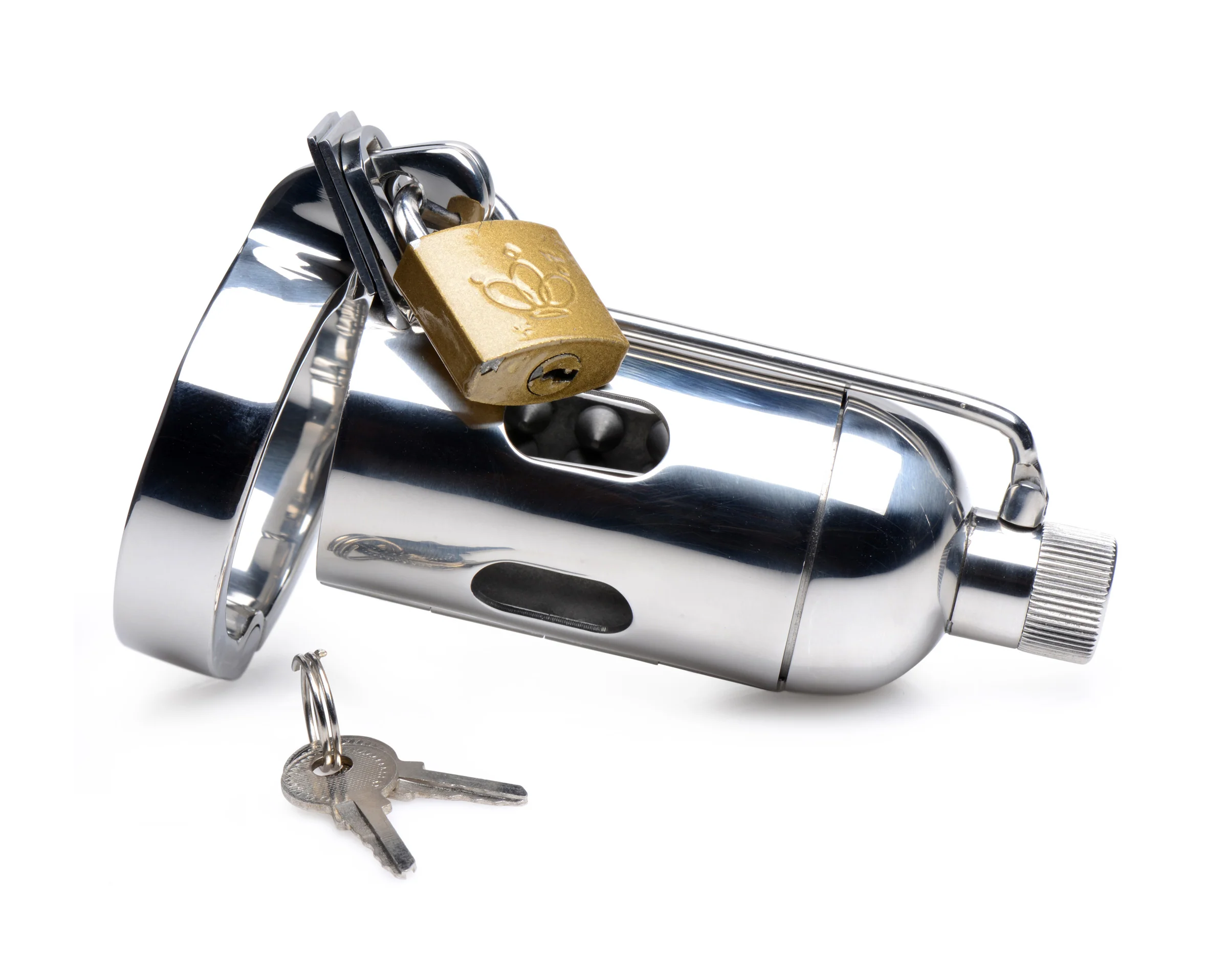 Spiked Chamber Chastity Cage - Image 4
