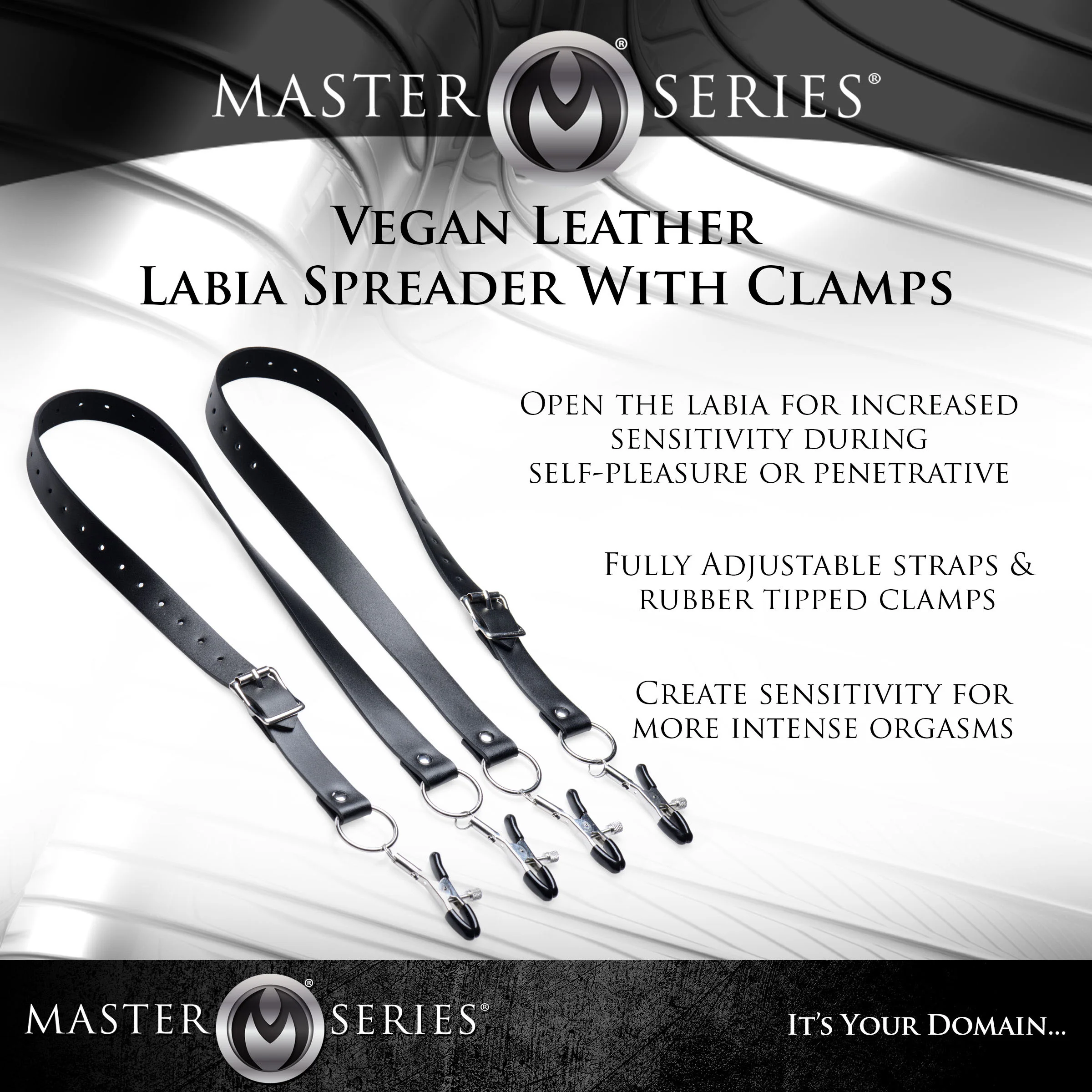 Spread Labia Spreader Straps With Clamps - Image 4