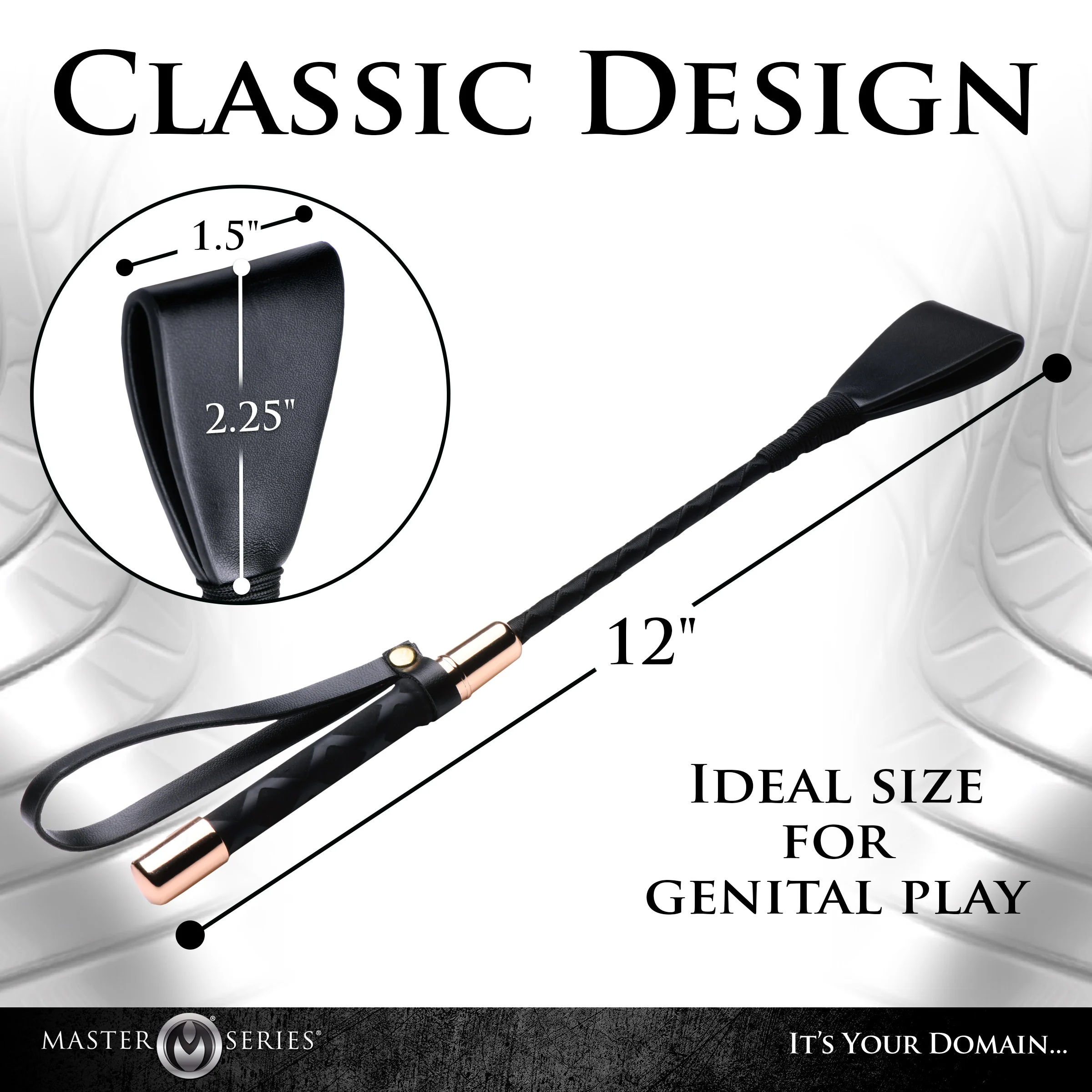 Stallion Riding Crop - 12 Inch - Image 10
