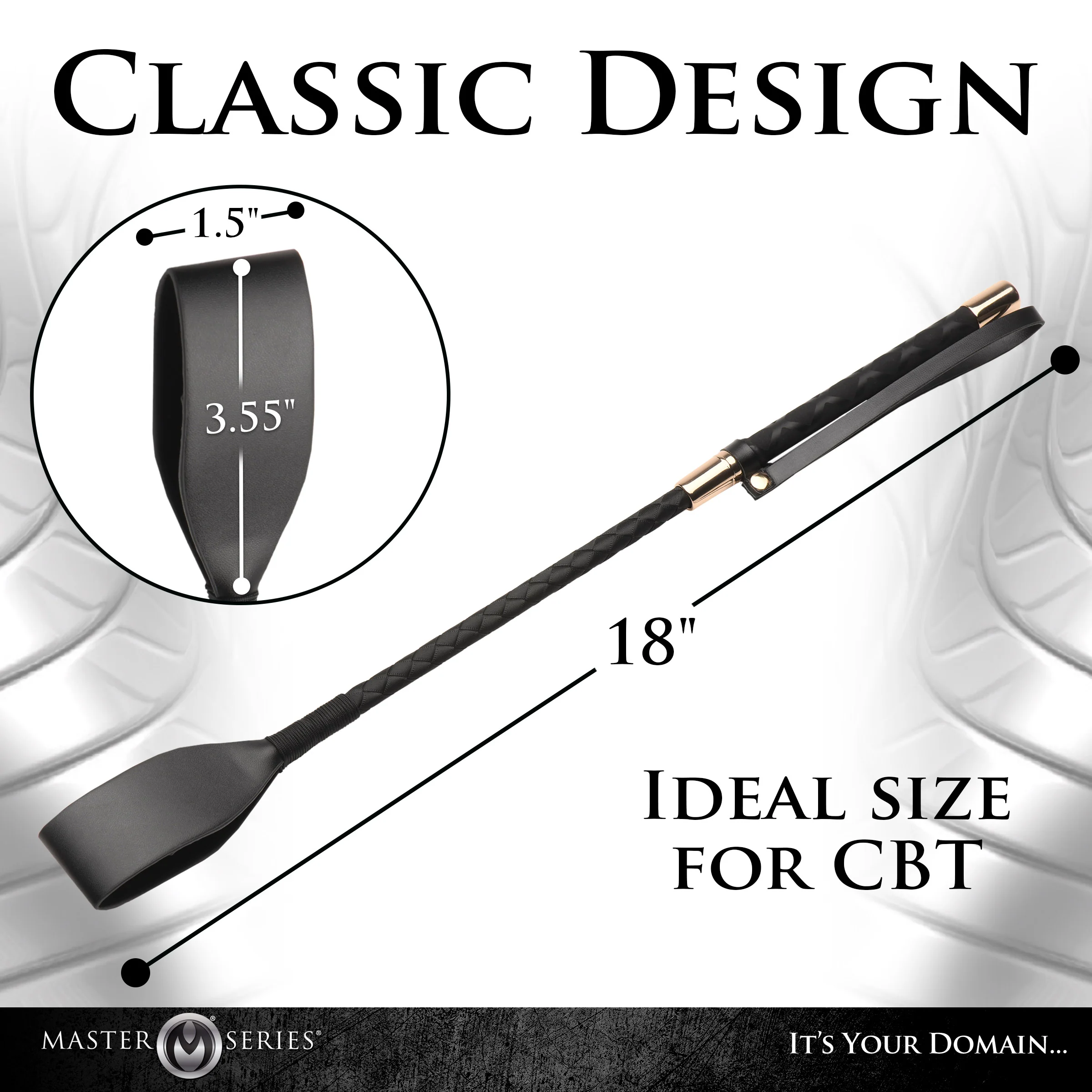 Stallion Riding Crop - 18 Inch - Image 2