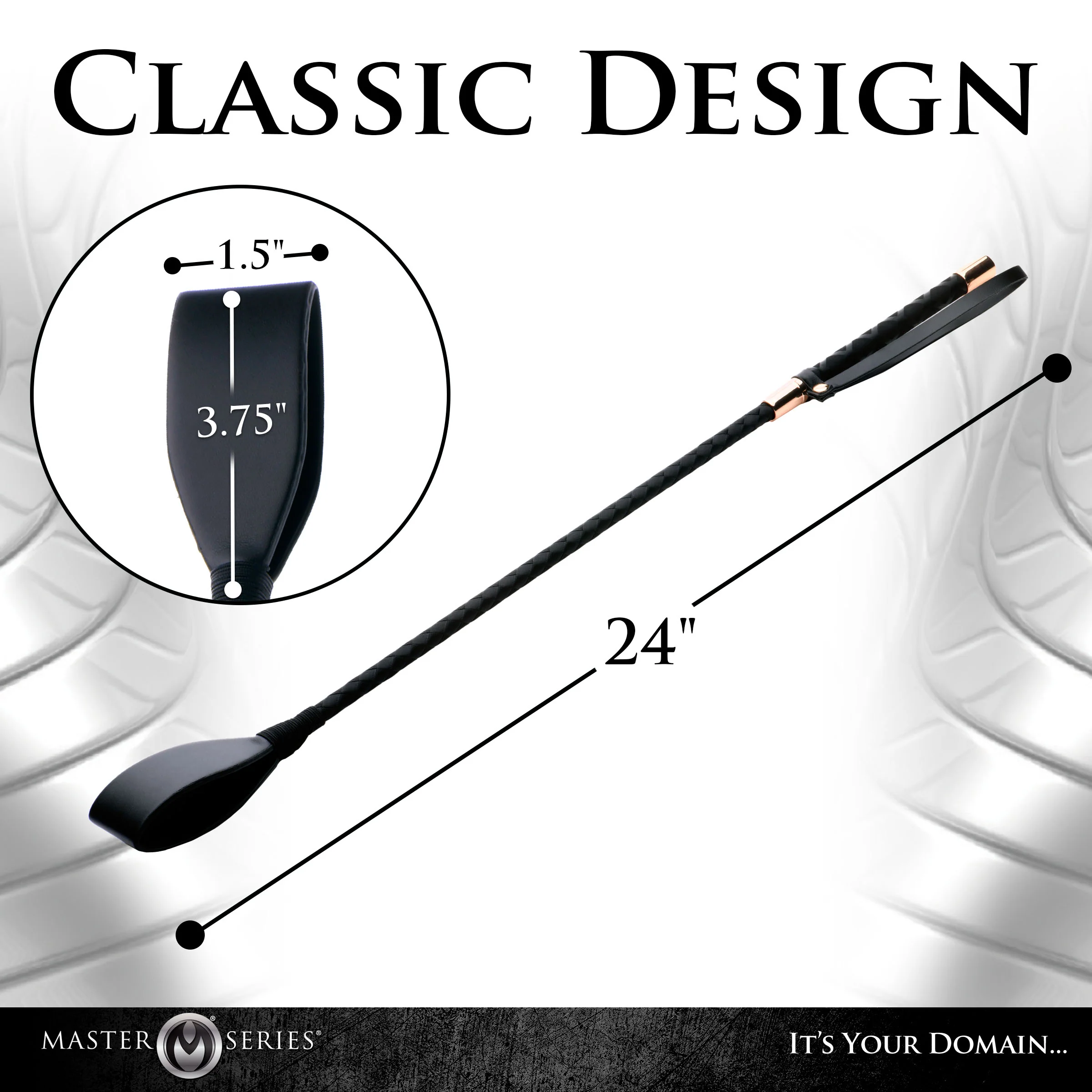 Stallion Riding Crop - 24 Inch - Image 7