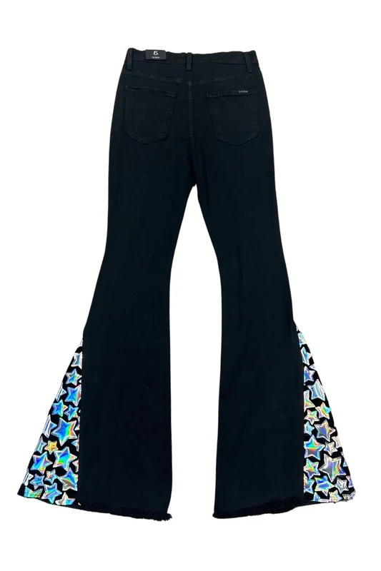 Star Struck Bell Bottom Jean - inseam 32 - Image 5