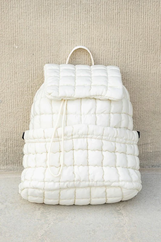 Stevie Quilted Puffer Backpack - Image 12