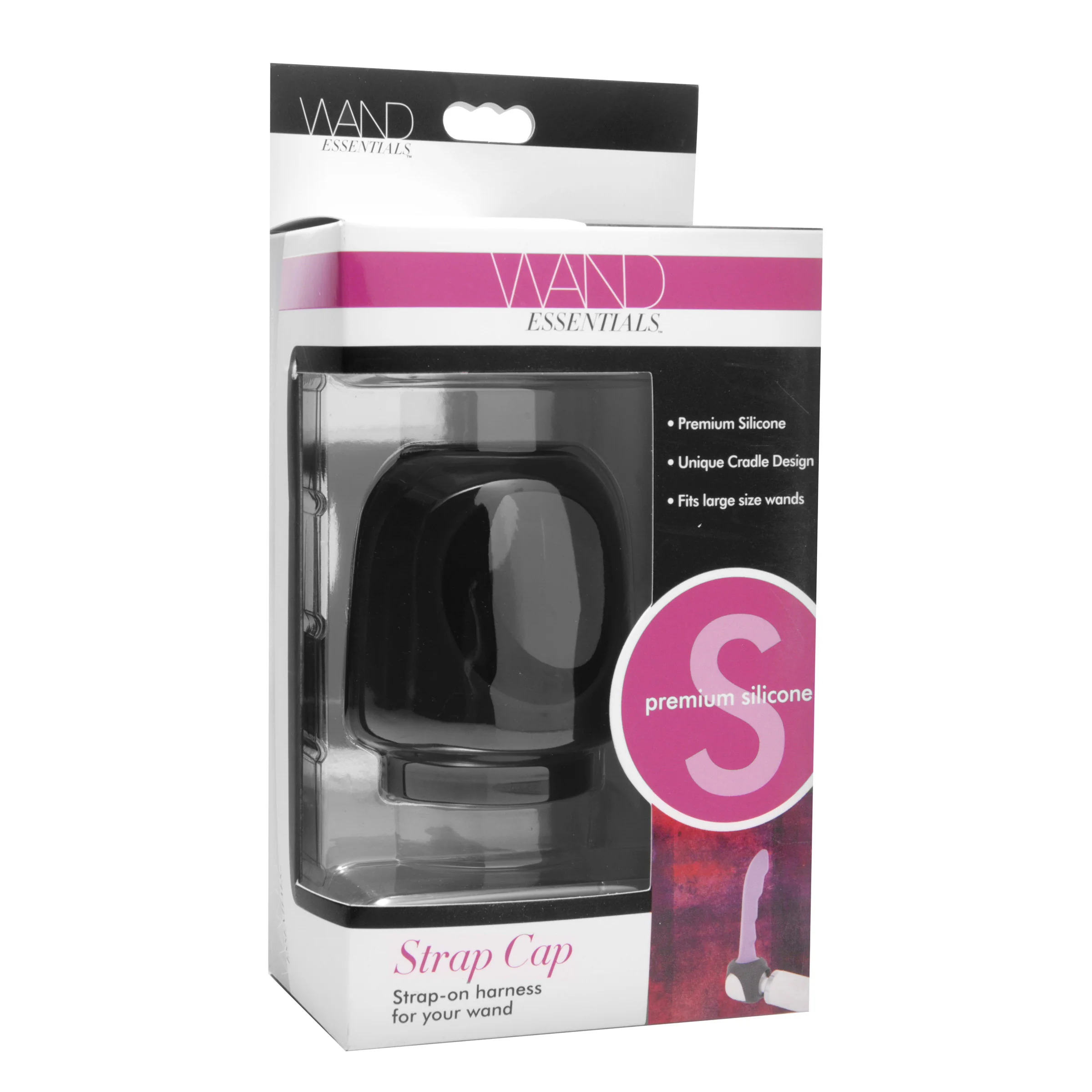 Strap Cap Wand Harness For Dildos - Image 2