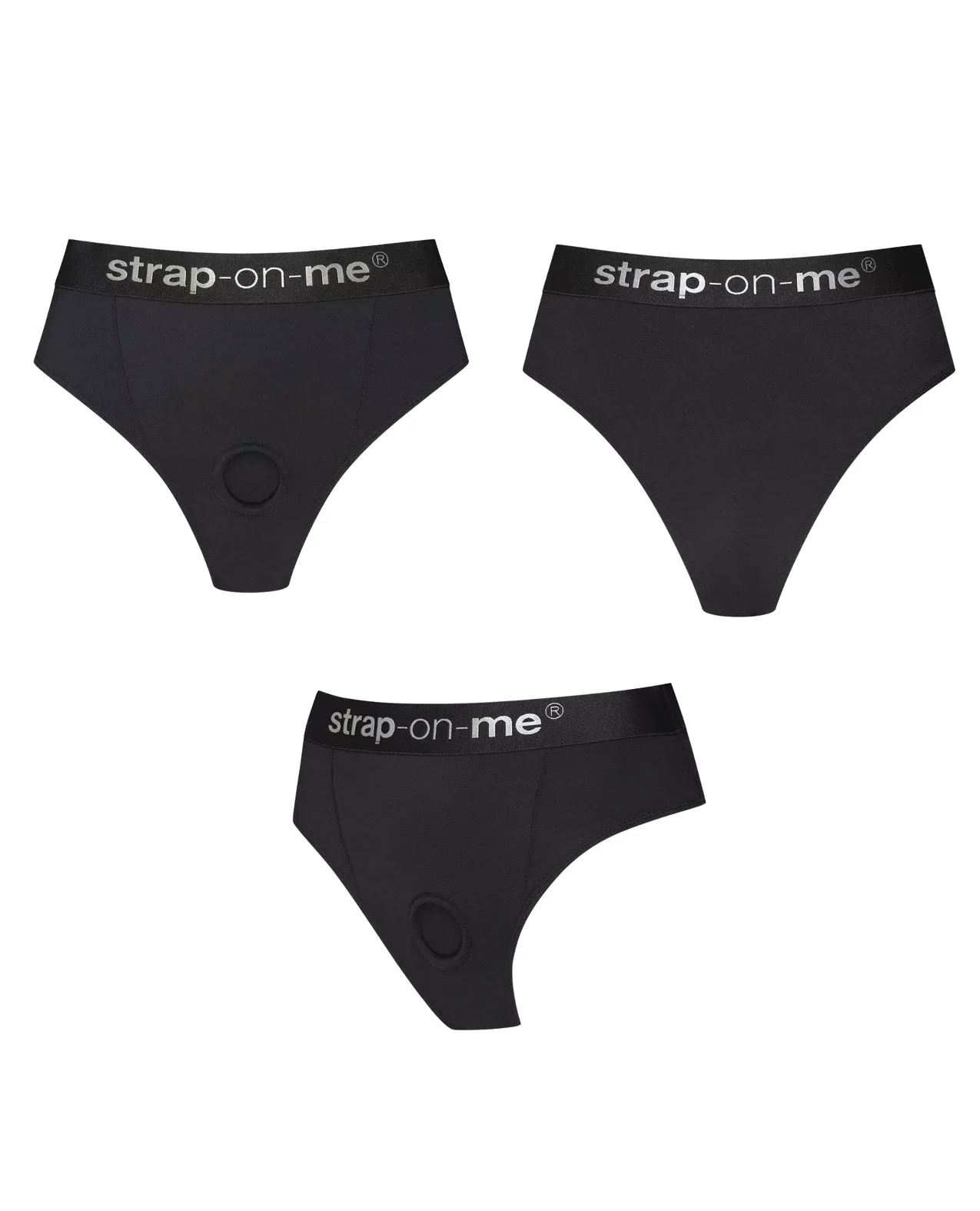 Strap On Me Idole Lingerie Harness - Black XL - Image 2
