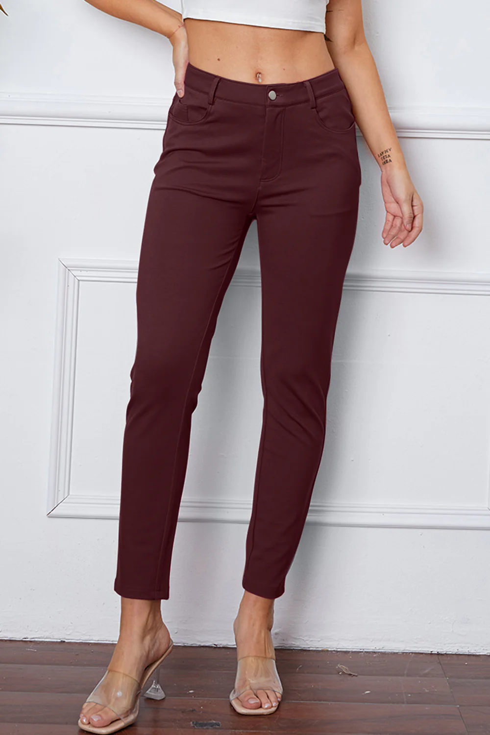StretchyStitch Pants by Basic Bae - Image 25