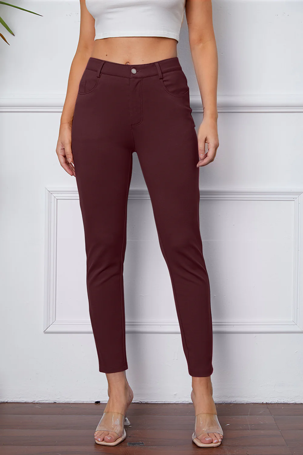 StretchyStitch Pants by Basic Bae - Image 27