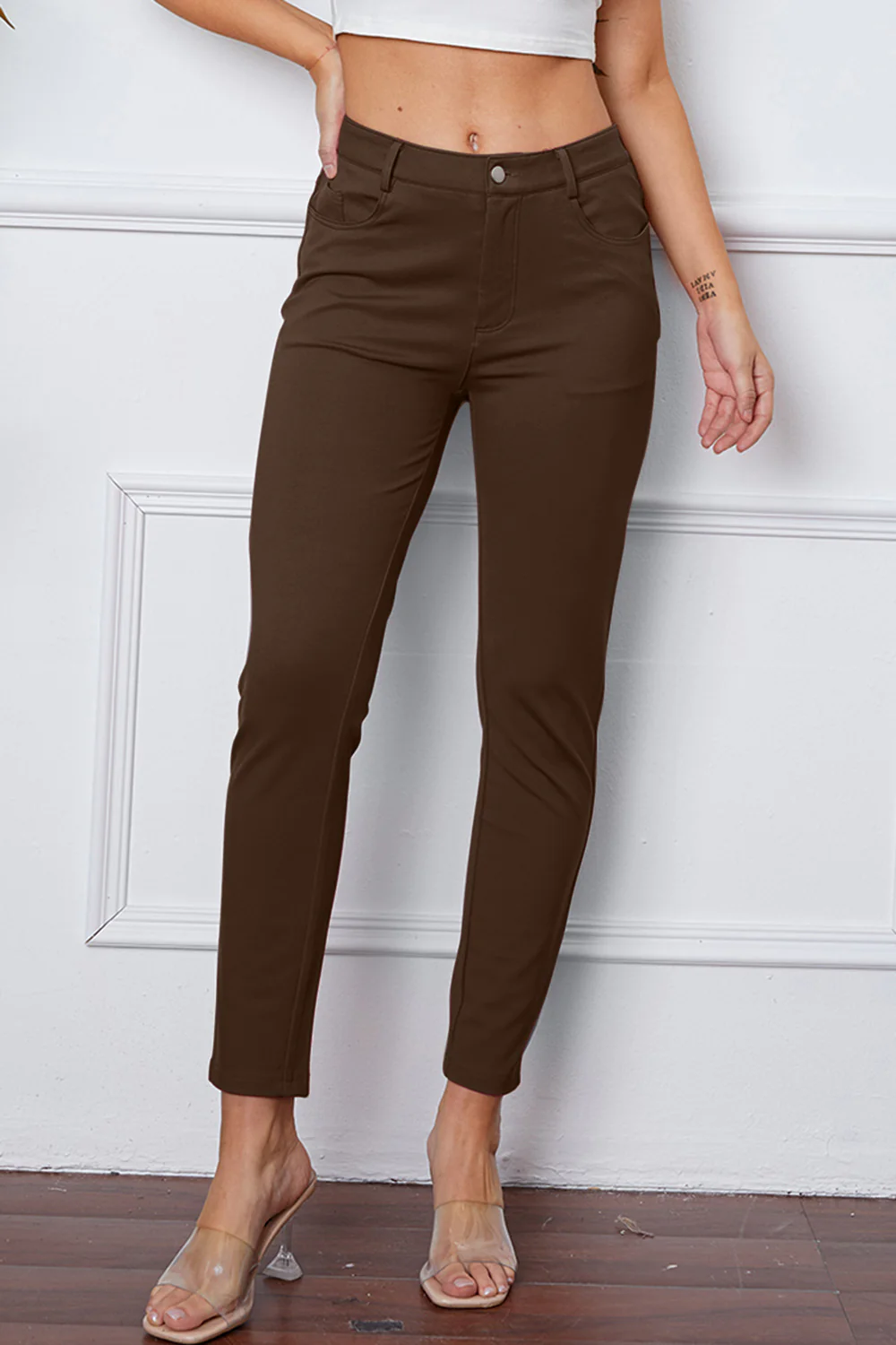 StretchyStitch Pants by Basic Bae - Image 30