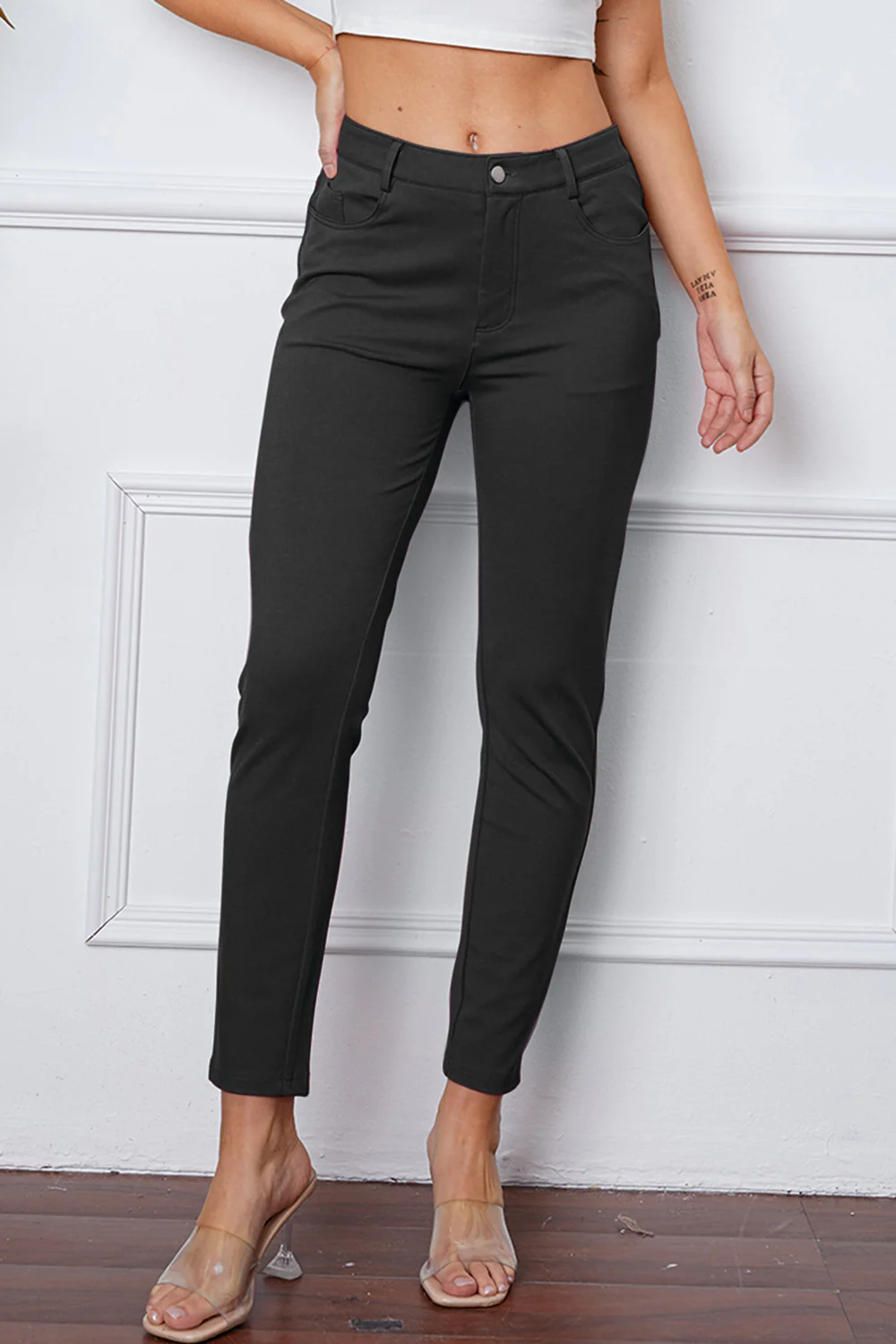 StretchyStitch Pants by Basic Bae - Image 33