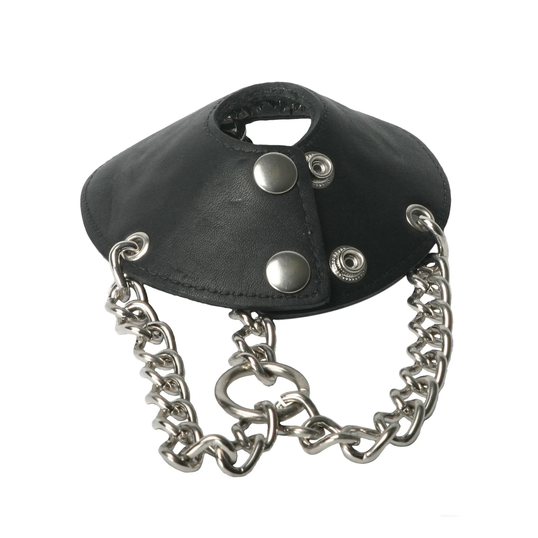 Strict Leather Parachute Ball Stretcher With Spikes - Image 2