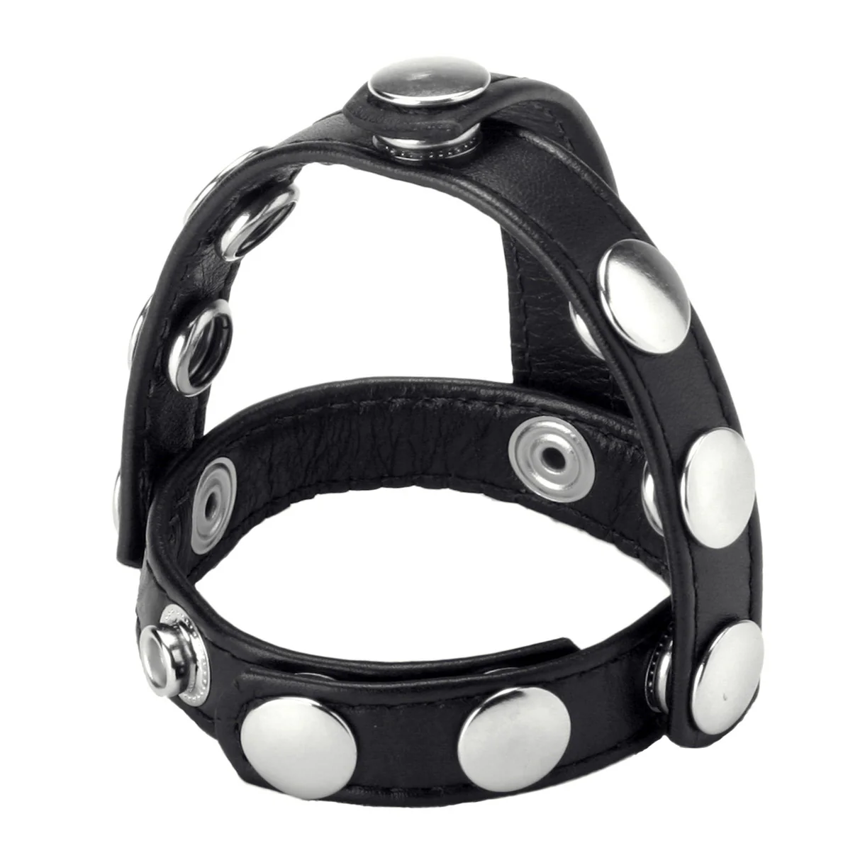 Strict Leather Snap-on Cock And Ball Harness - Image 4