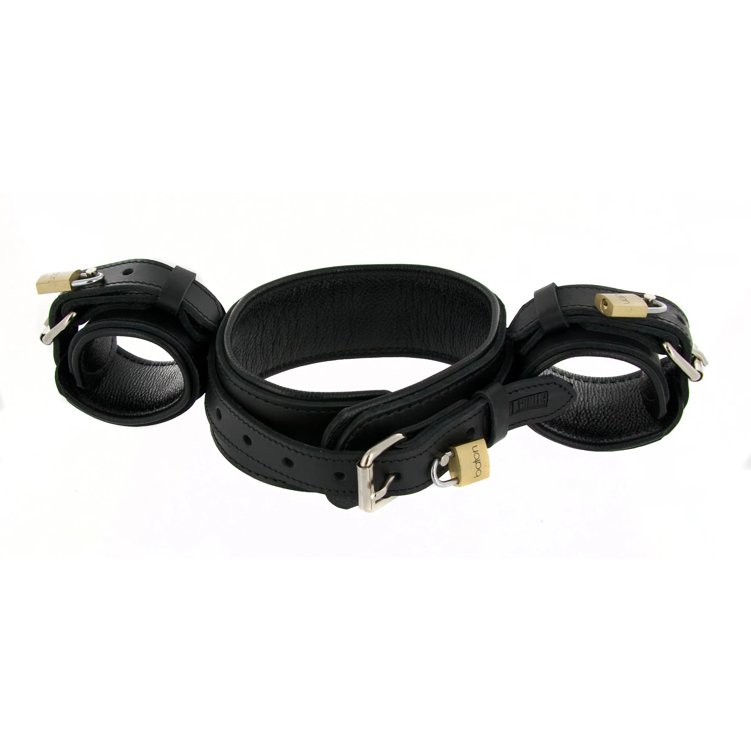Strict Leather Wrist To Neck Restraint - Image 5