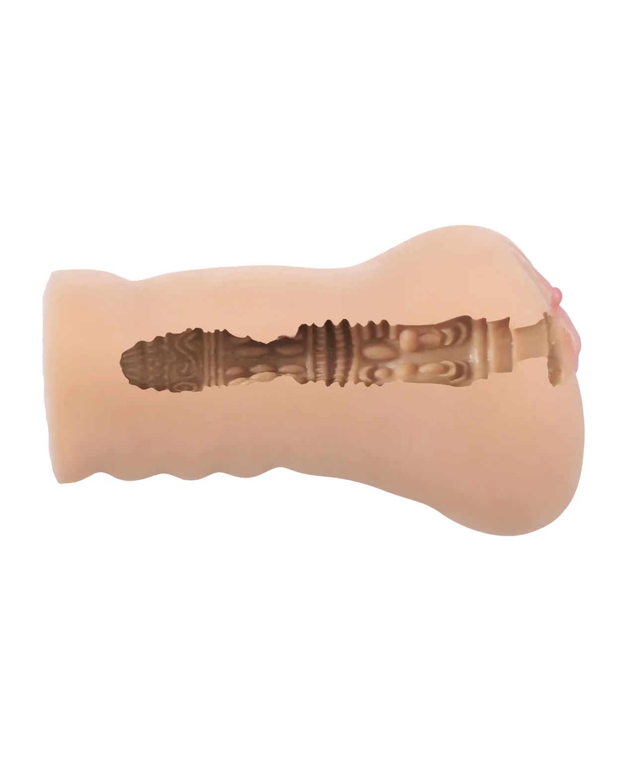 Stroke It Liquid Silicone Juicy Pussy - Ivory - Image 5