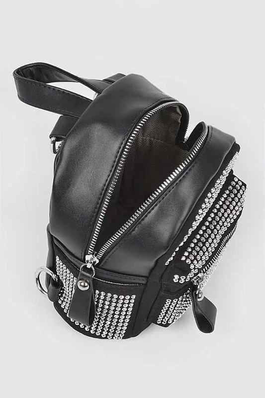Studded Small Fashion Backpack - Image 4