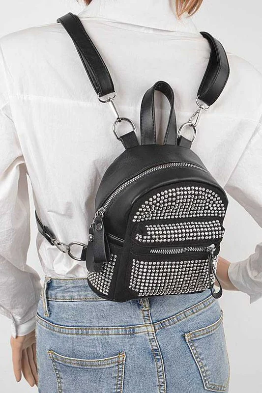 Studded Small Fashion Backpack - Image 7