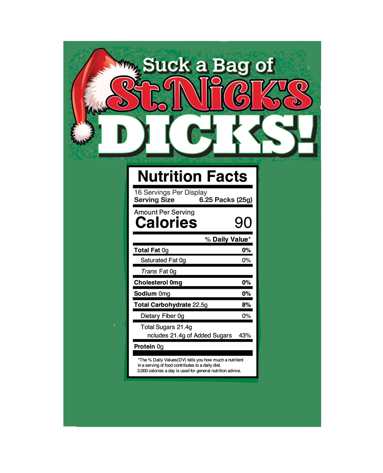 Suck a Bag of St. Nick's Dicks - 3 oz Bag - Image 2