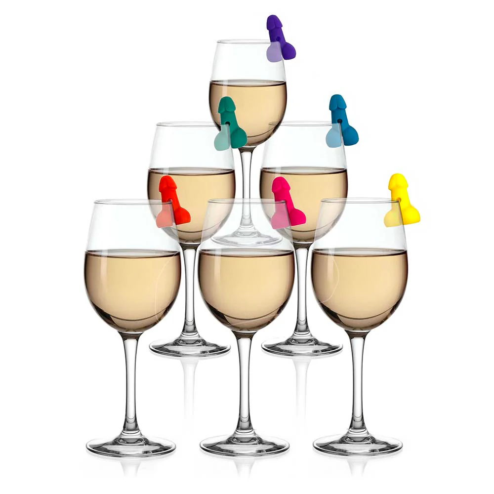 Super Fun Penis Drink Markers 6-Piece Set - Image 3