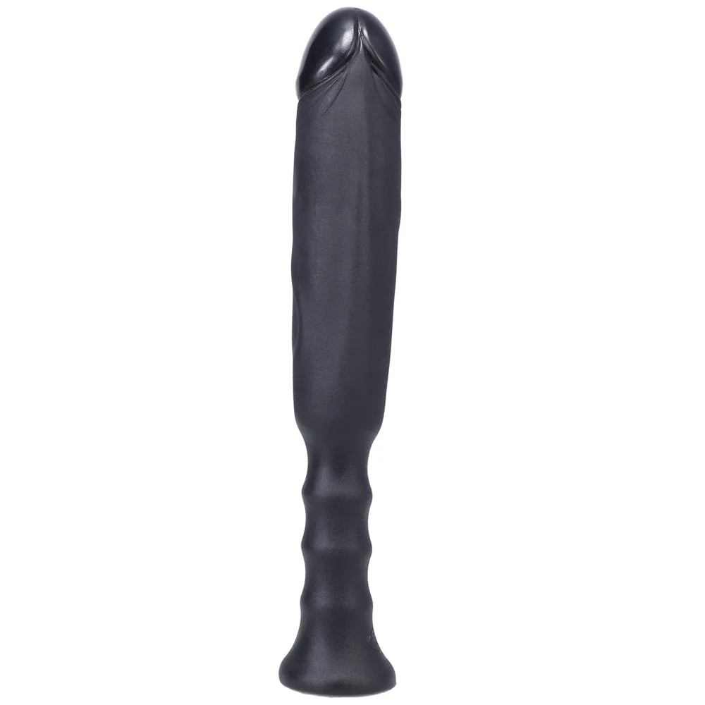 Tantus Anaconda Ergonomic Handle Dildo Onyx - Image 4